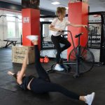 Trening grupowy kobieta