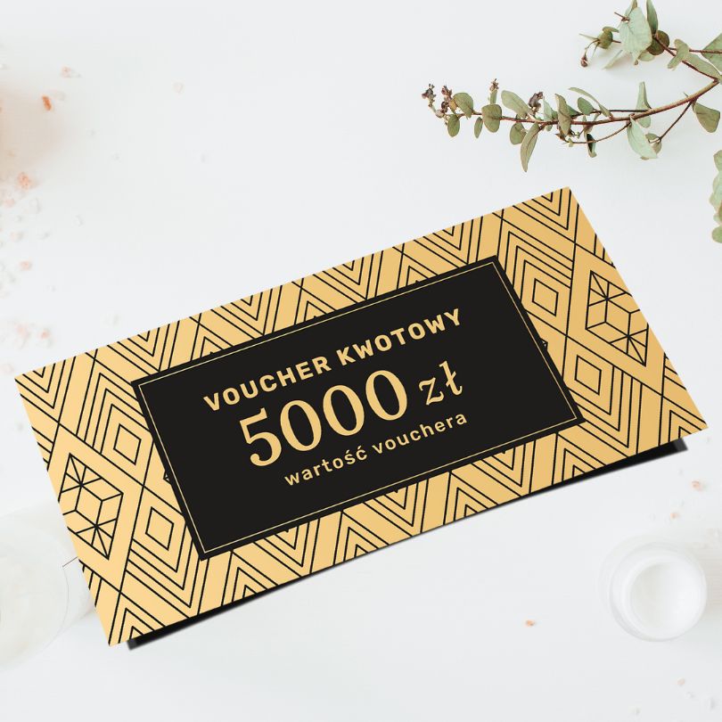 Voucher kwotowy - 5000 Voucher kwotowy - 5000